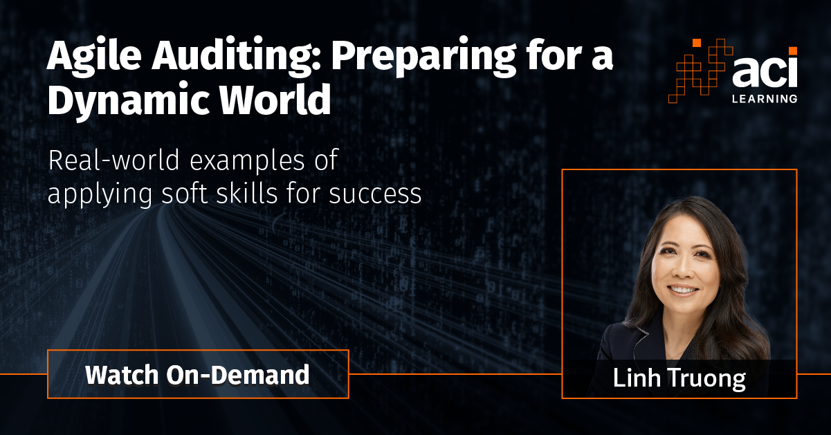 Agile Auditing: Preparing for a Dynamic World